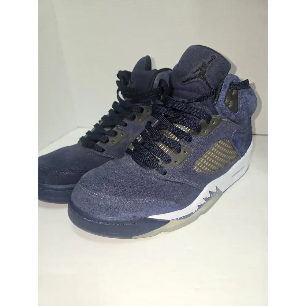 Jordan Air Jordan 5 Men's 10.5 GEORGETOWN MIDNIGHT NAVY Fd-6812-400